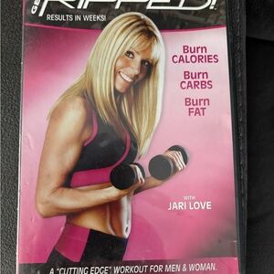Get Ripped! DVD - Pink Cover